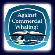 Against commercial whaling?